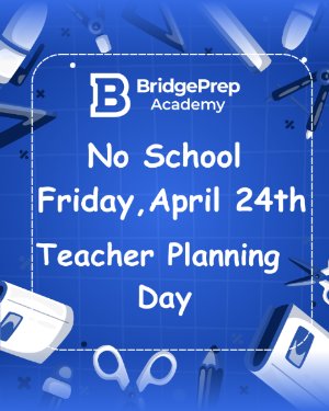 No School Teacher Planning Day